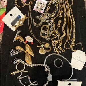 Gold and Silver Jewelry Set